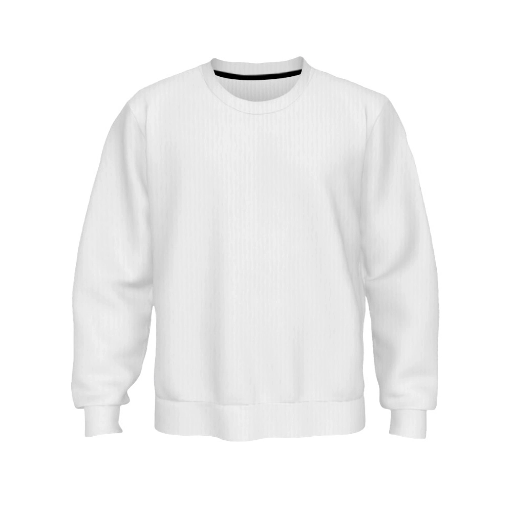 Adult Round-Neck Sweater - Thickened Knit Design for Enhanced Warmth and Comfort