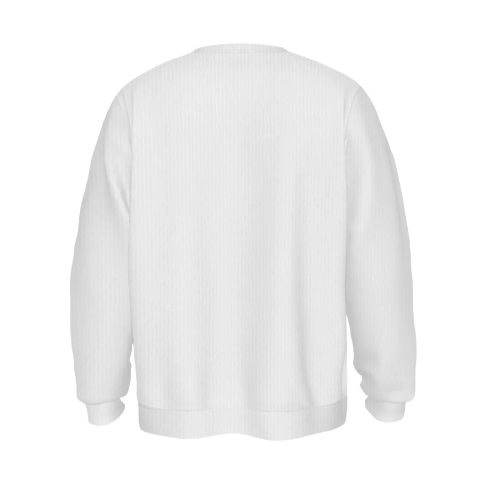 Adult Round-Neck Sweater - Thickened Knit Design for Enhanced Warmth and Comfort