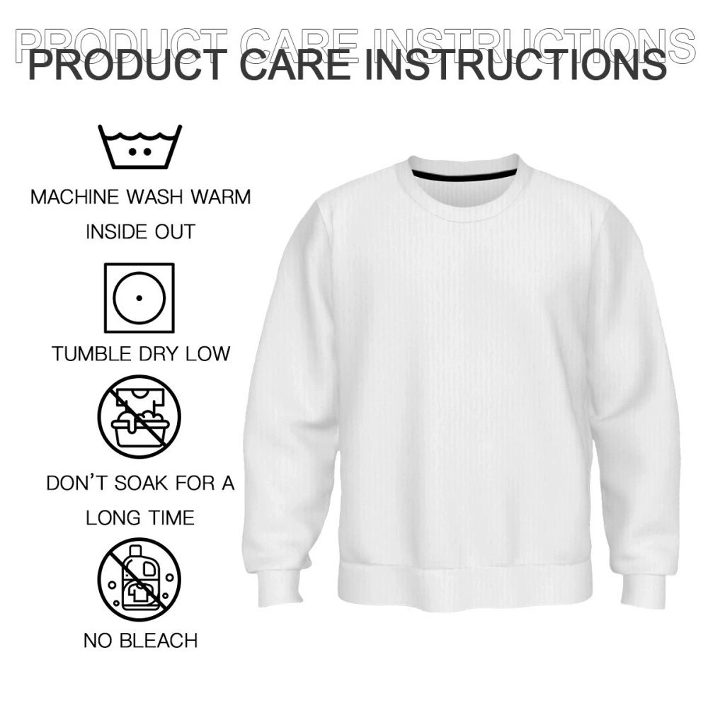 Customizable Adult Crew Neck Sweaters: Perfect Blend of Style and Comfort