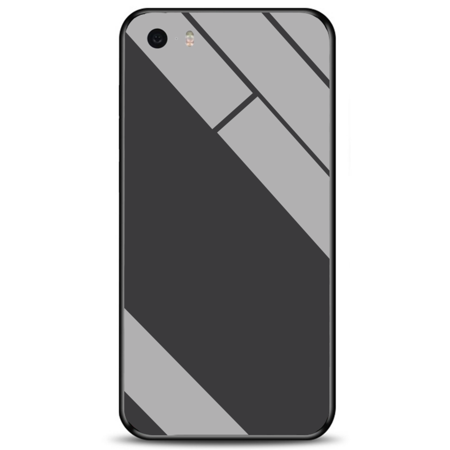 Customizable Apple 5S Tempered Glass Phone Case - Celebrate Independence Day in Style