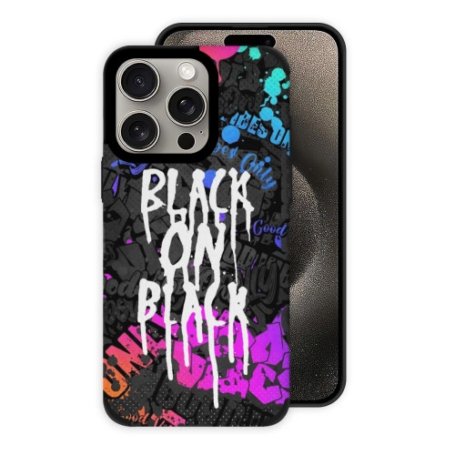 Custom Graffiti Art iPhone 15 Pro Max Case - Urban Style Drip Paint Protective Cover