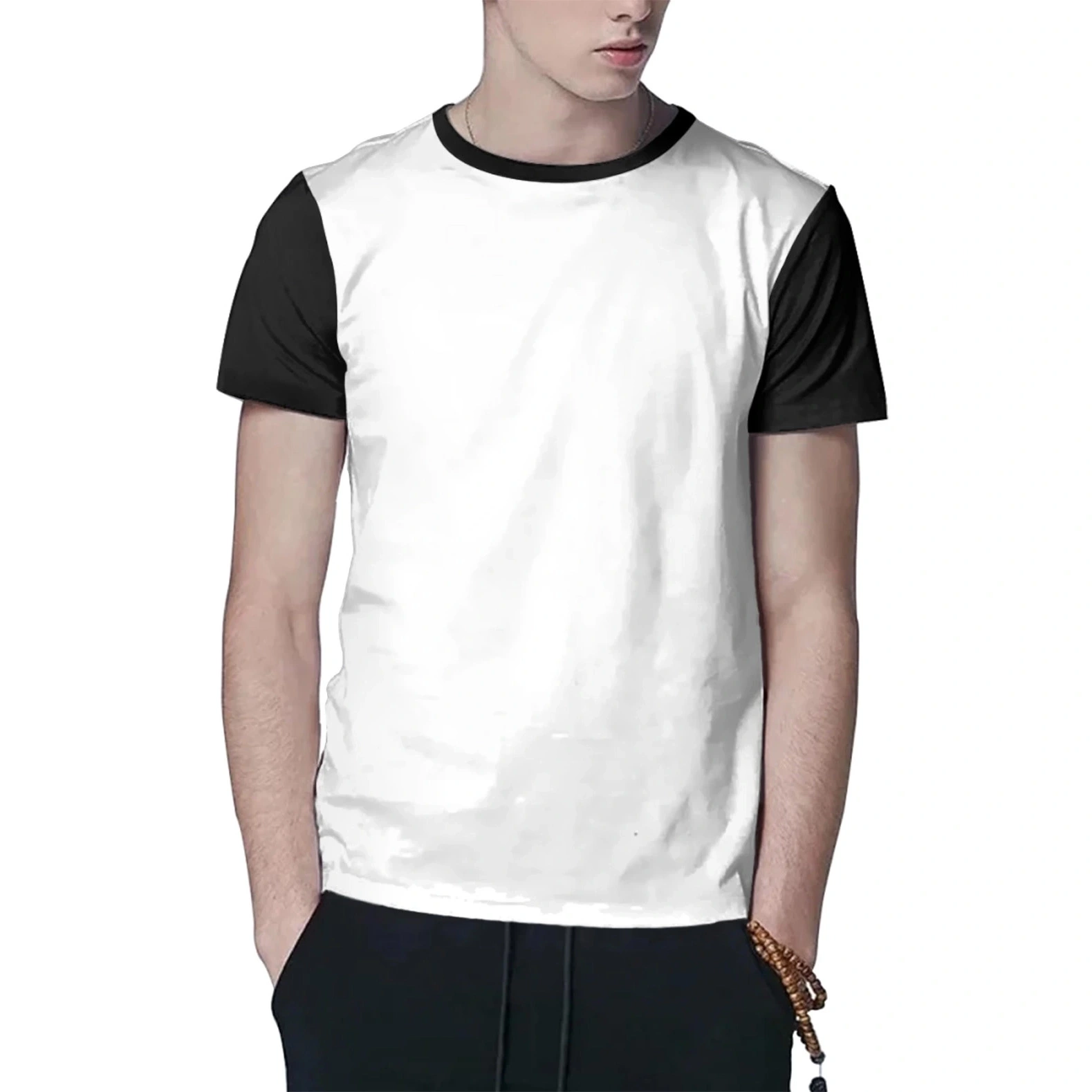 Unique Mesh Short-Sleeve Men's Tee – Customized Design