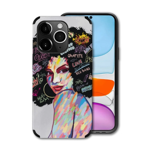 Custom Graffiti Art iPhone 14 Pro Case - Colorful Personalized Design Case - Fashionable Artist Style Phone Accessories