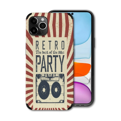 Retro Boombox Design iPhone 14 Pro Max Case - Retro 80s music party theme for a personalized case