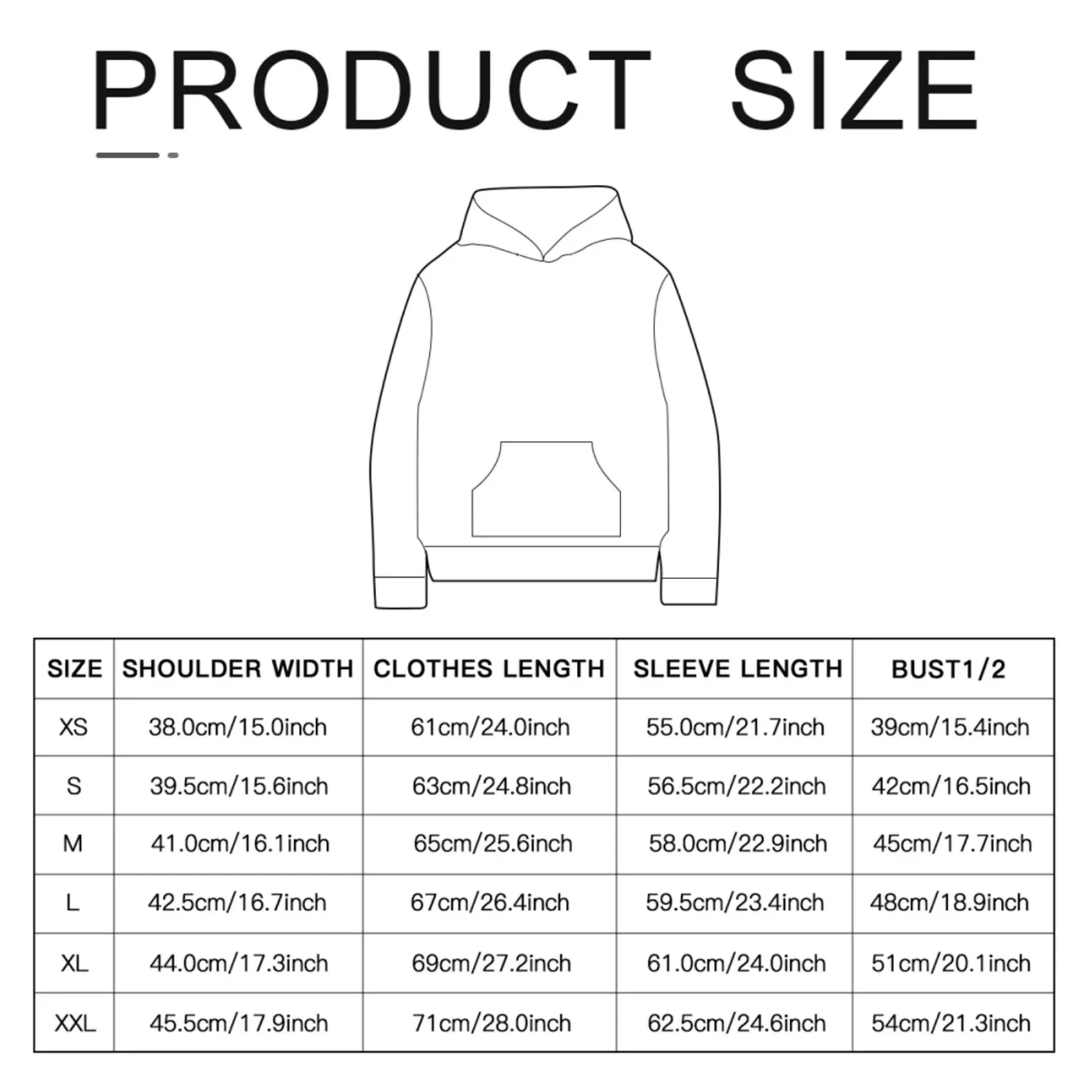 Customized Teen Hooded Pocket Sweatshirts