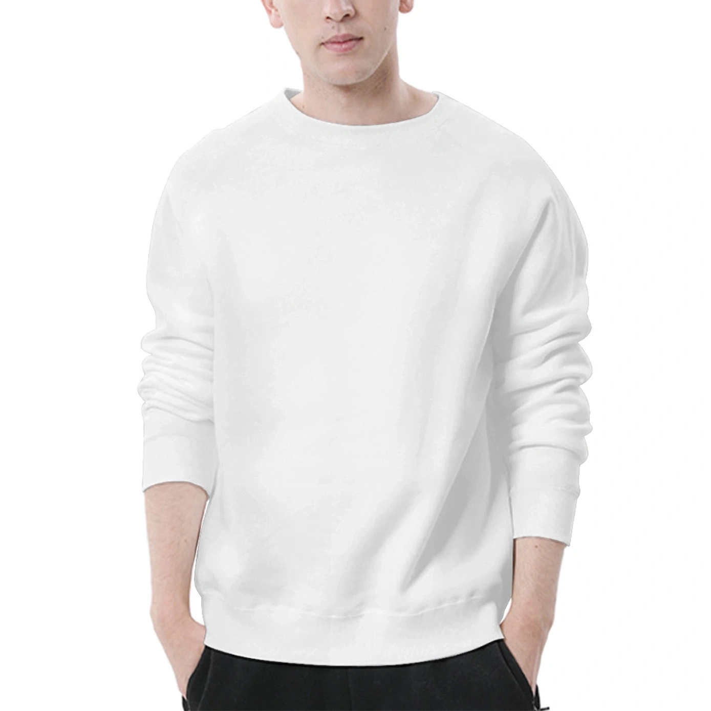 Customized Lightweight European-Style Fleece Sweater with Personalized Design