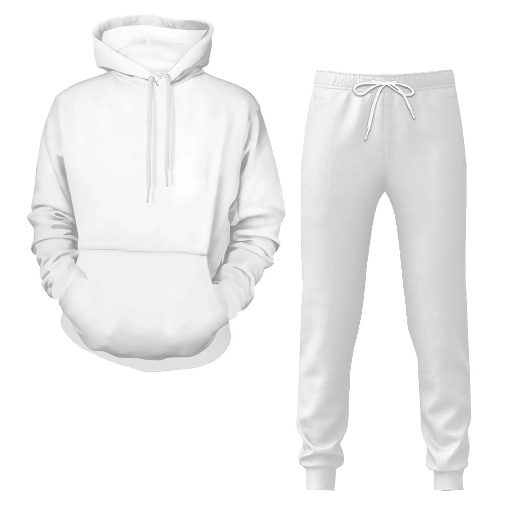 Customized Adult Comfort Hoodie Set with Dual-Layer Hood for Personalized Style