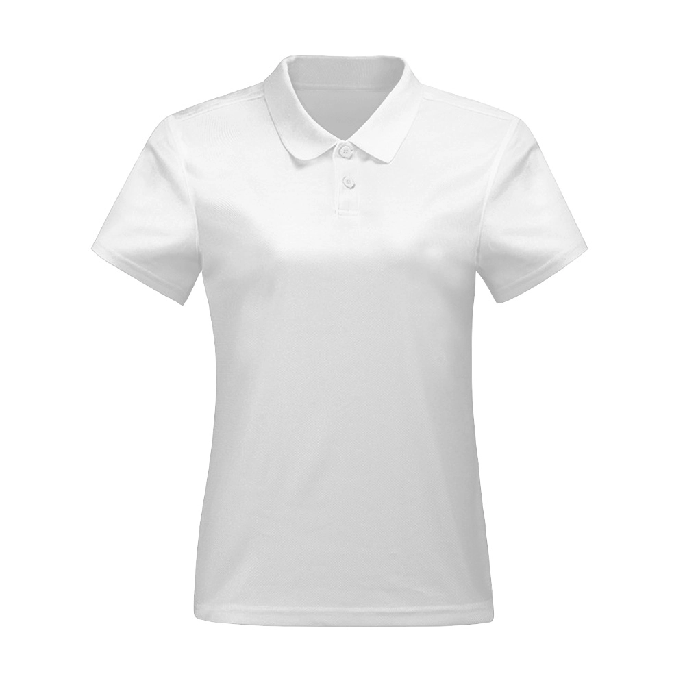 Customizable Women's Short Sleeve Polo Shirt - Tailored Fit, Comfortable Cotton Blend