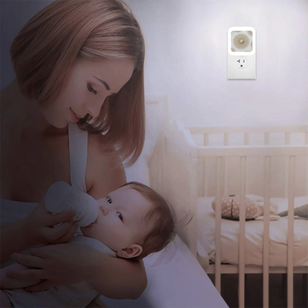 Modern Square Motion Sensor LED Night Light – Customizable, Energy-Efficient, Soft Glow for Bedrooms, Bathrooms, and Hallways