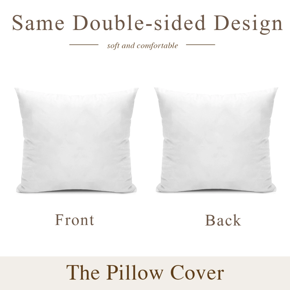 Customizable Dual-Sided Pillowcase and Cushion Insert - Personalized Design for Unique Home Decor