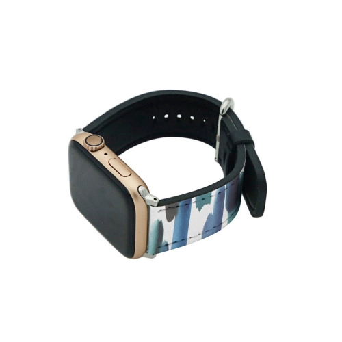 Chic Personalized Women's Apple Watch Band: Unique Camouflage Design with Comfort Fit – Ideal for Stylish Tech Accessorizing