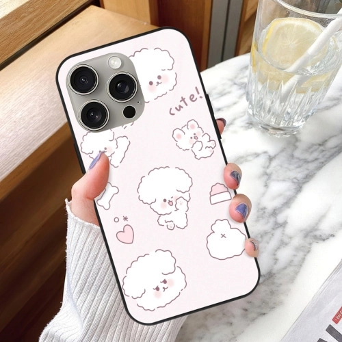 iPhone 13 Pro Mirror Glass Case - 'Fluffy Clouds' Edition | Slim Fit / Scratch-Resistant