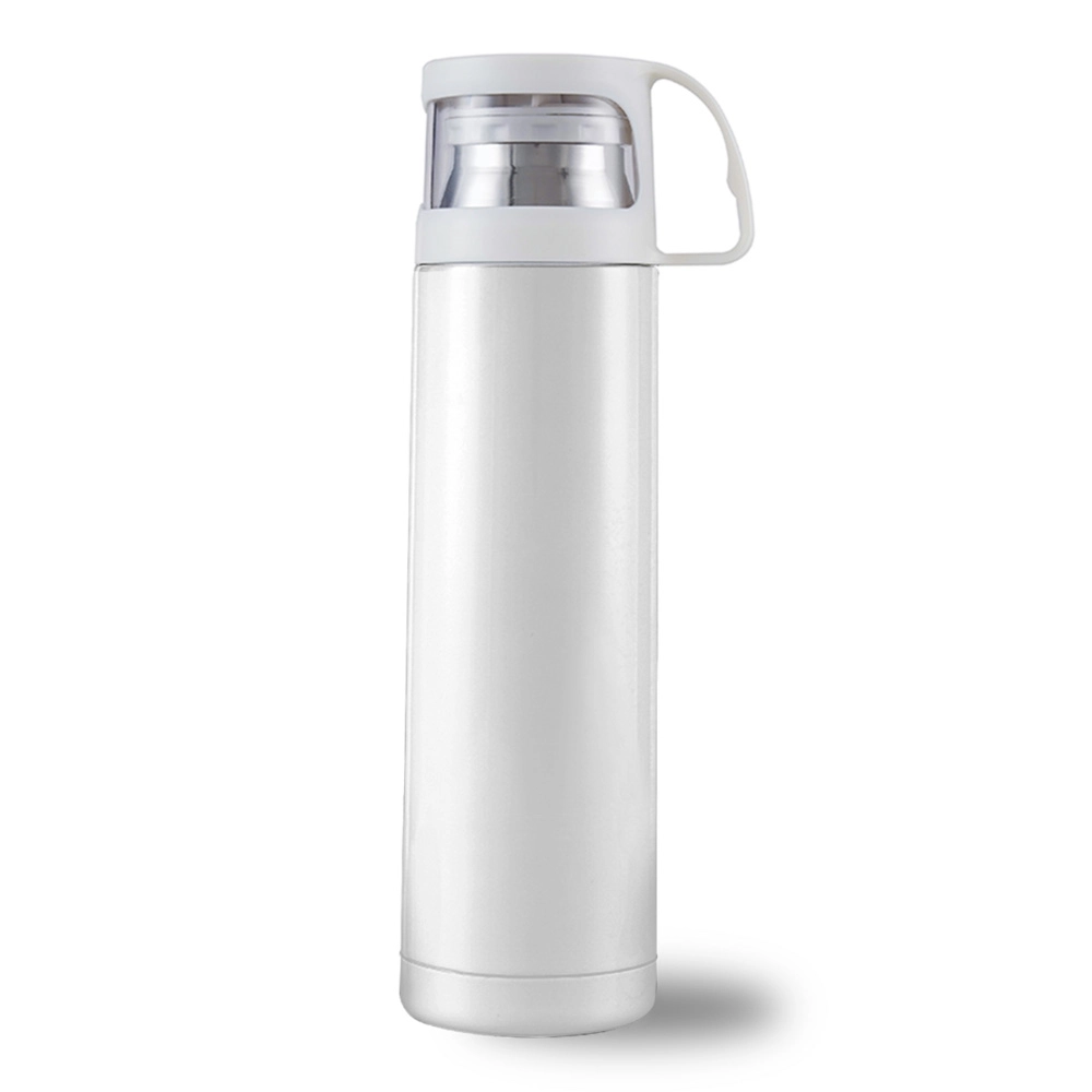 Customizable Insulated Stainless Steel Water Bottle - 17oz (500ml) - Sleek Design, Portable with Secure Lid for Hot and Cold Beverages