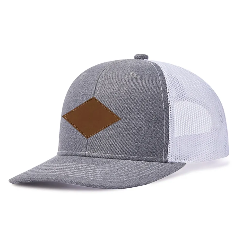 Stylish Trucker Cap - Breathable Mesh Snapback for Outdoor Sun Protection