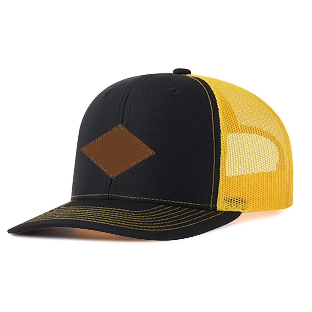 Stylish Trucker Cap - Breathable Mesh Snapback for Outdoor Sun Protection