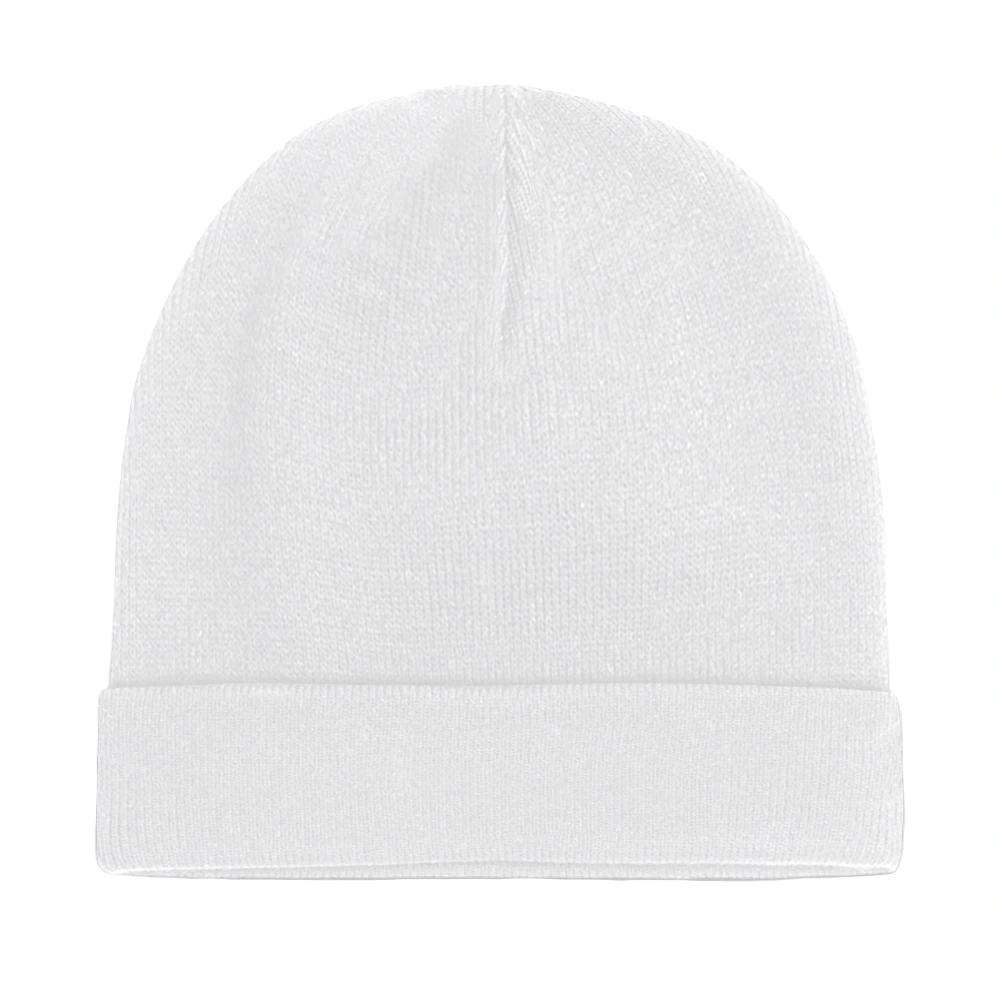 Customizable Thick Knit Beanie Hat - Winter Warmth with Personal Touch