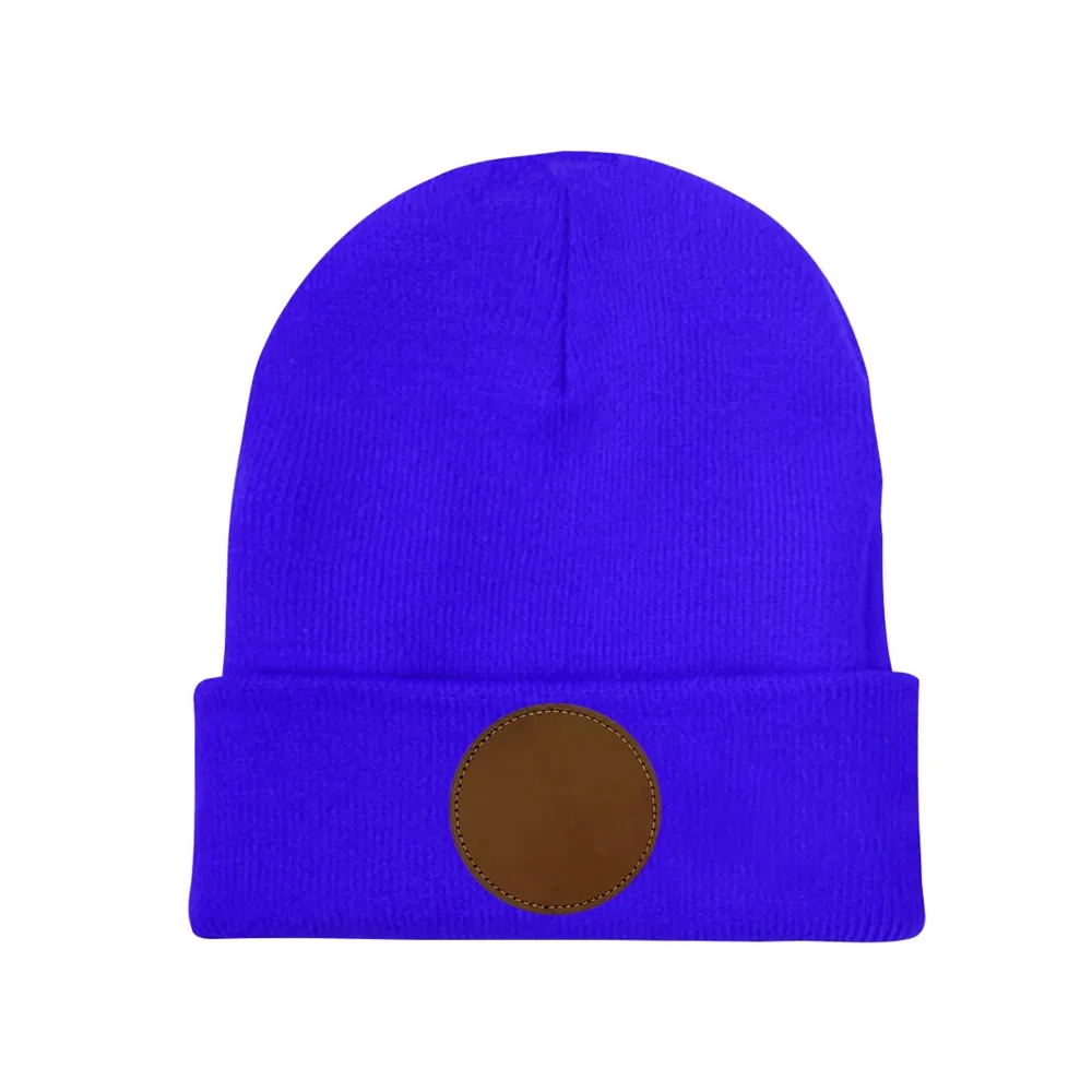 Customizable Laser Engraved Knit Beanie - Personalized Style Statement