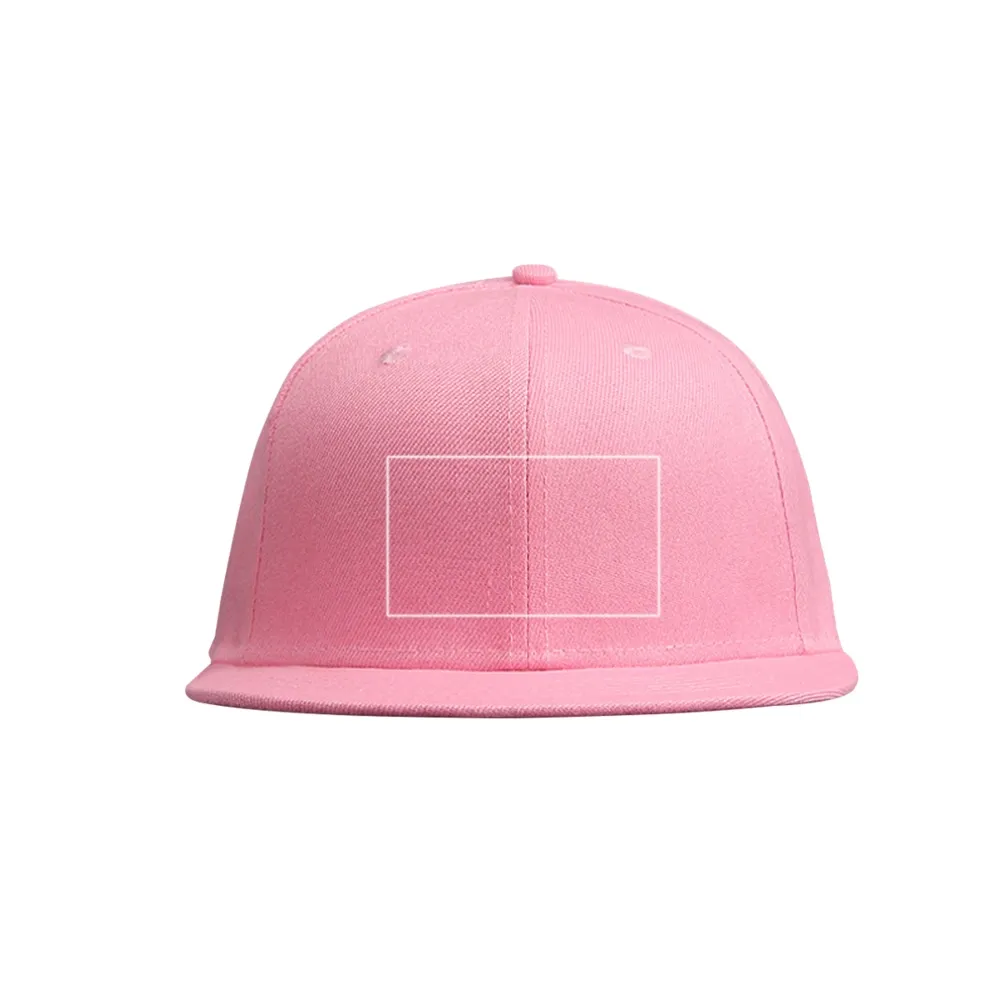 Customizable Solid Color Hip-Hop Snapback Cap – Unisex Fashion Accessory for Streetwear Enthusiasts