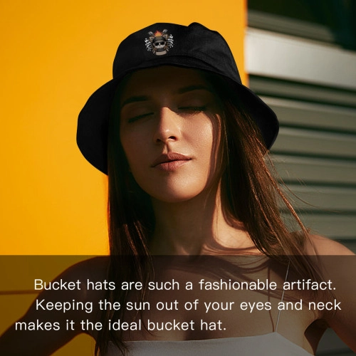 Casual Lightweight Summer Bucket Hat - Unisex, Stylish Design, Breathable Fabric for Outdoor Leisure / Urban Fashion