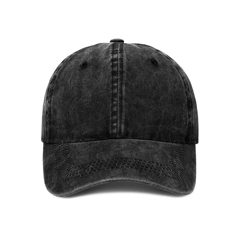 Customizable Denim Baseball Cap - Unique Style, Durable Jean Material, Unisex Fashion Hat for Casual Wear