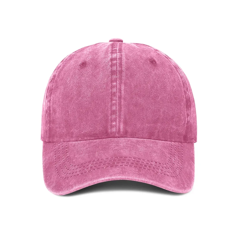 Vintage Denim Baseball Cap: Unique Style for Casual Cool