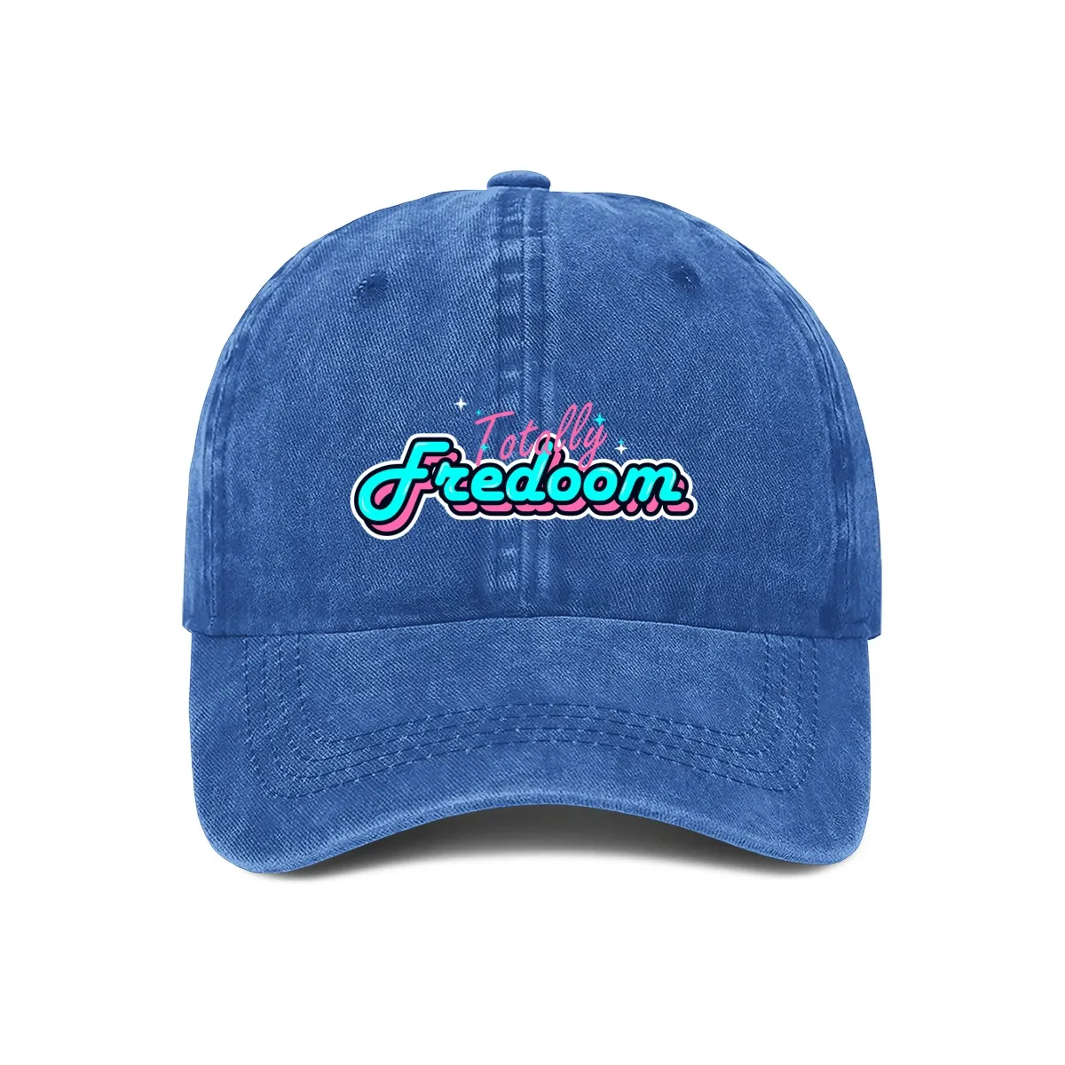 Vintage Denim Baseball Cap: Unique Style for Casual Cool