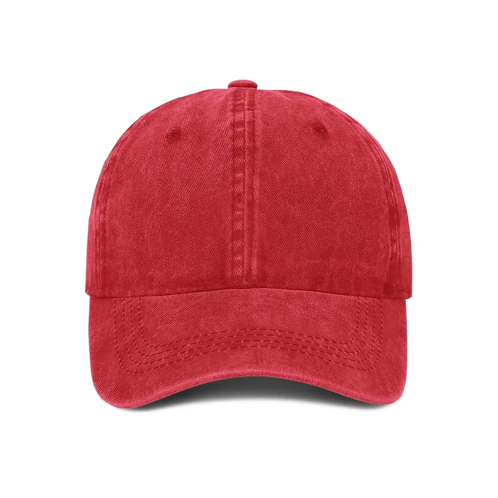 Customizable Denim Baseball Cap with Vintage Appeal for Personalized Style – Durable and Trendy Hat for Casual Wear