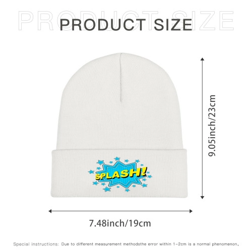 Customizable Knit Beanie: Unique Personalized Design 丨 Winter Warmth / Comfort 丨 Trendy Unisex Hat