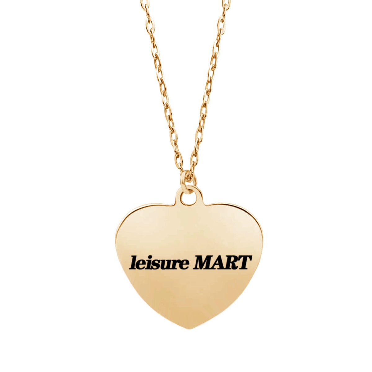 Custom Engraved Heart Pendant Necklace – Dual-Sided, Personalized Jewelry for Timeless Elegance