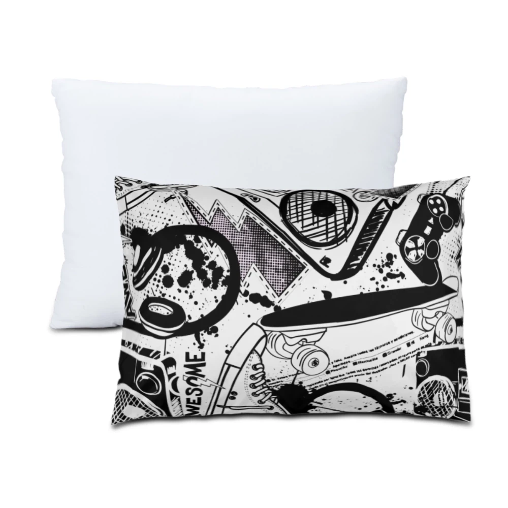 Customizable Pillowcase with Insert | 20x14