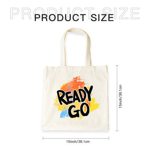 Customizable Canvas Tote Bag for Unique Personalized Designs, Eco-Friendly Reusable Shopping Carrier, Ideal for Heat Transfer Crafting - Unisex Cotton Accessory