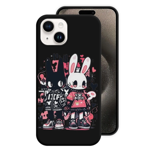 iPhone 15 Silicone Case with Large Port Cutouts - Customizable, Durable Protection with a Modern Touch for Your Smartphone