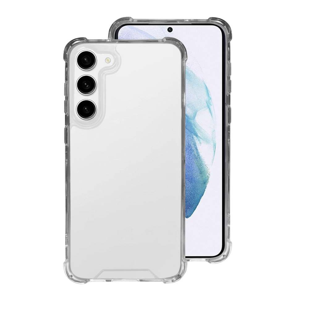 Samsung Galaxy S23 Plus Custom-Fit Transparent Case: Reinforced Corner Protection, Scratch-Resistant Cover with Enhanced Grip for Personalized Style / Durability