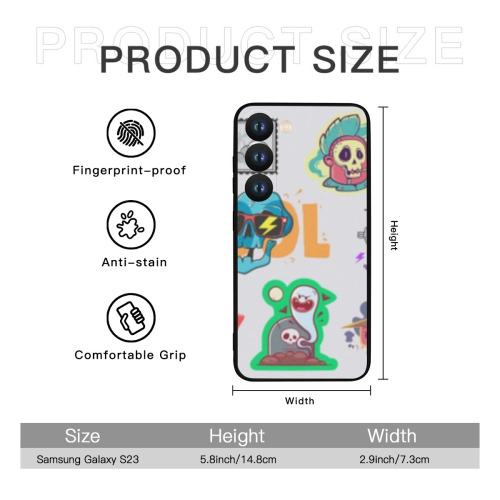 S23 Custom Fit Liquid Silicone Case - Durable/Stylish Personalized Protection for Your Smartphone