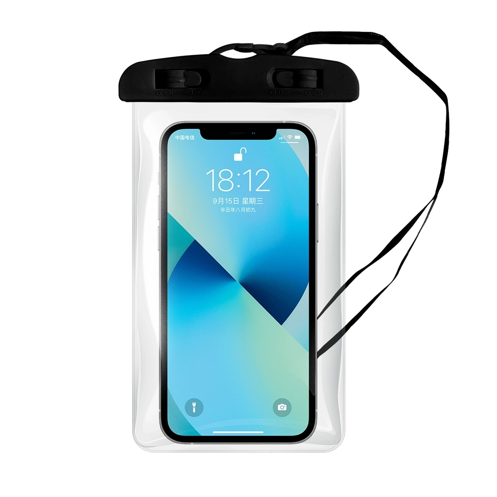 Custom Waterproof Phone Pouch with Unique Design, Durable Seal / Adjustable Strap for Active Lifestyle – Protects Against Water, Sand, Dust