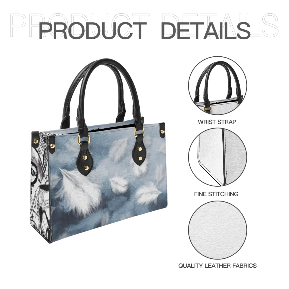 Elegant Leather Tote Bag for Women with Unique Personalized Design | High-Quality Durable Material for Everyday Use | Fashion-Forward Accessory Perfect for Style-Conscious Shoppers