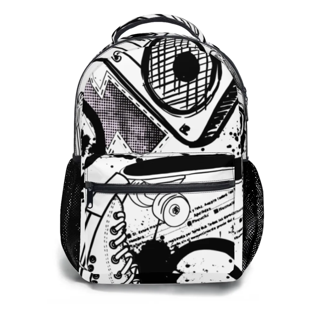 Customized Full-Frame Student Backpack with Personalized Design