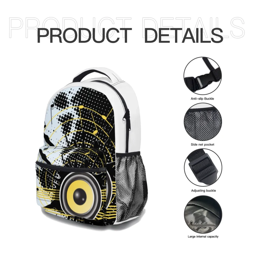 Customized Full-Frame Student Backpack with Multi-Faceted Design