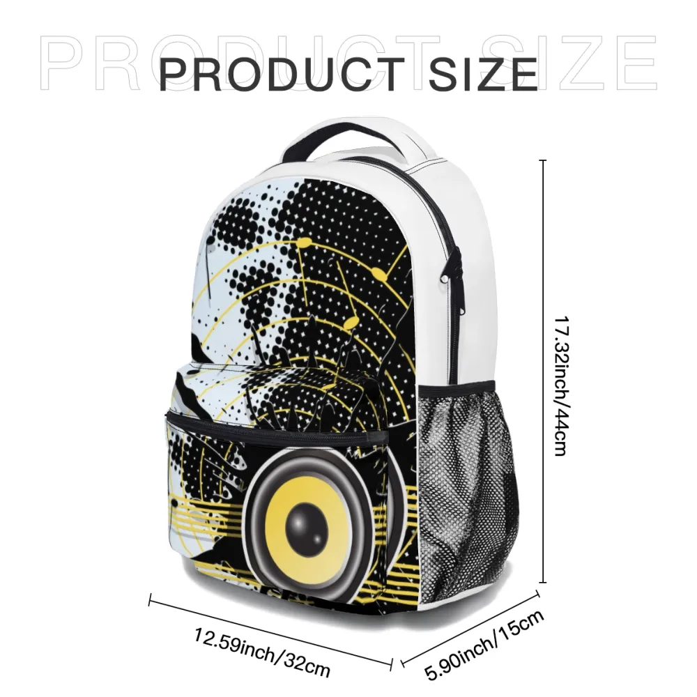 Customized Full-Frame Student Backpack with Multi-Faceted Design