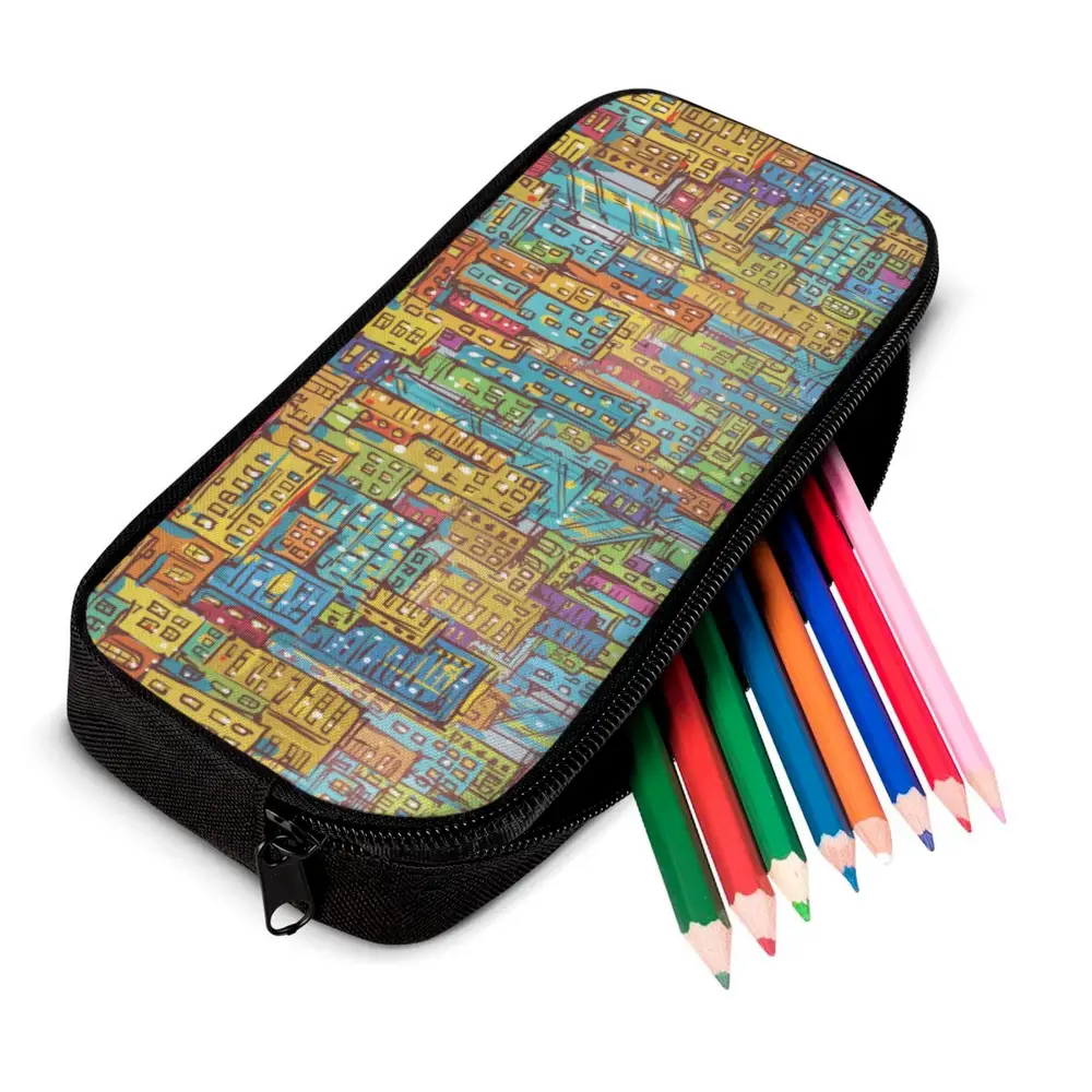 Versatile Personalized Backpack with Insulated Lunch Compartment and Pencil Case