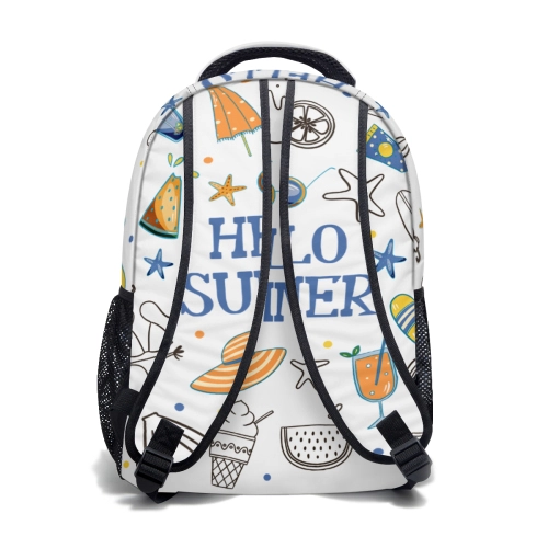 Customized 17-Inch Backpack with Multi-Faceted Design