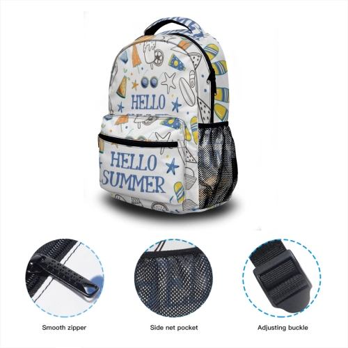 Customized 17-Inch Backpack with Multi-Faceted Design