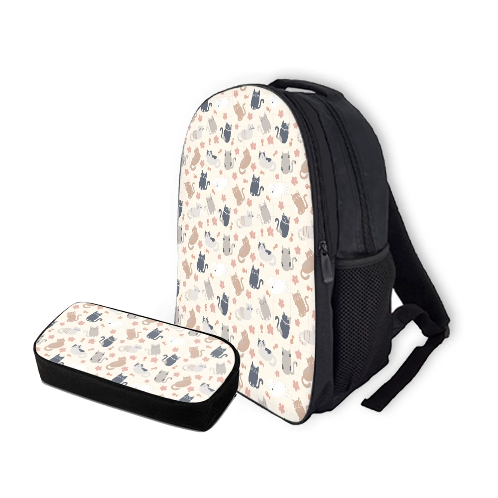 Versatile Dual-Layer Backpack and Pencil Case Ensemble: Tailored Personalization