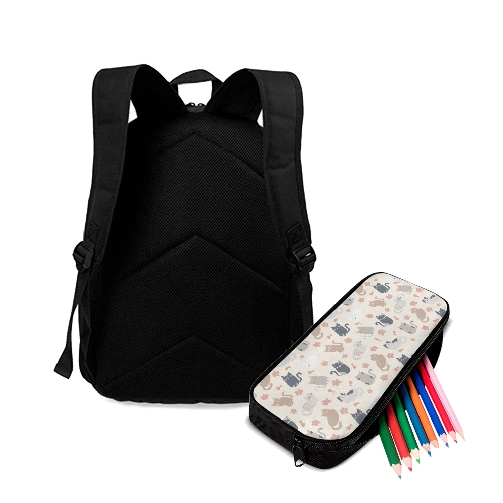 Versatile Dual-Layer Backpack and Pencil Case Ensemble: Tailored Personalization