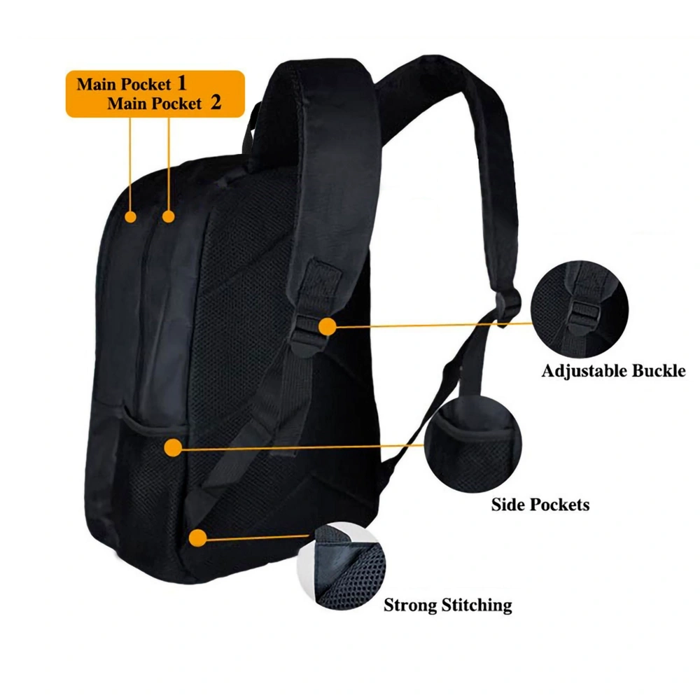 Double-layer Backpack (17-inch): Innovative Design for Personalized Style