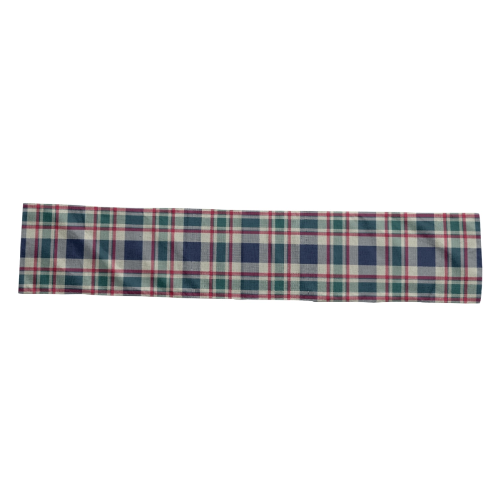 Customizable Right-Angle Rectangular Table Runner in Ecru - Tailored Design for Elegant Settings