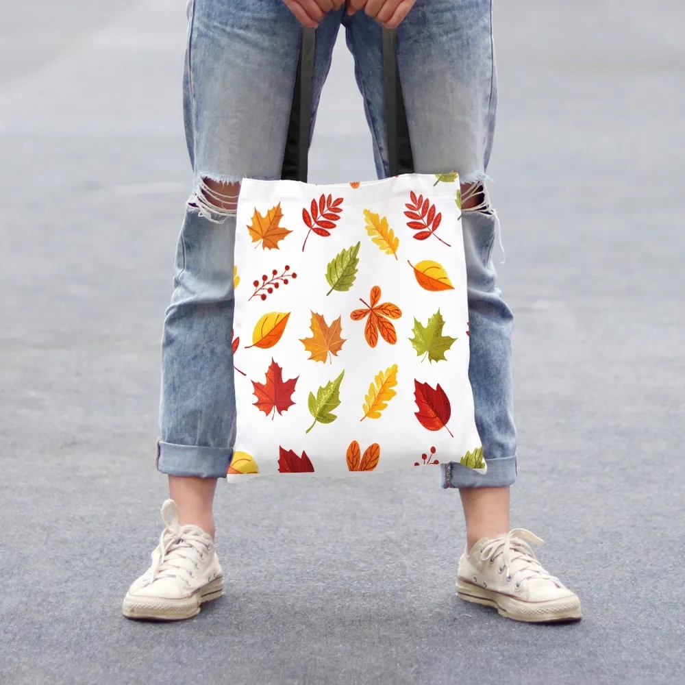 Customizable Dual-Sided Tote Bag - Unique Personalized Design, Eco-Friendly Canvas, Versatile Fashion Accessory for Everyday Style