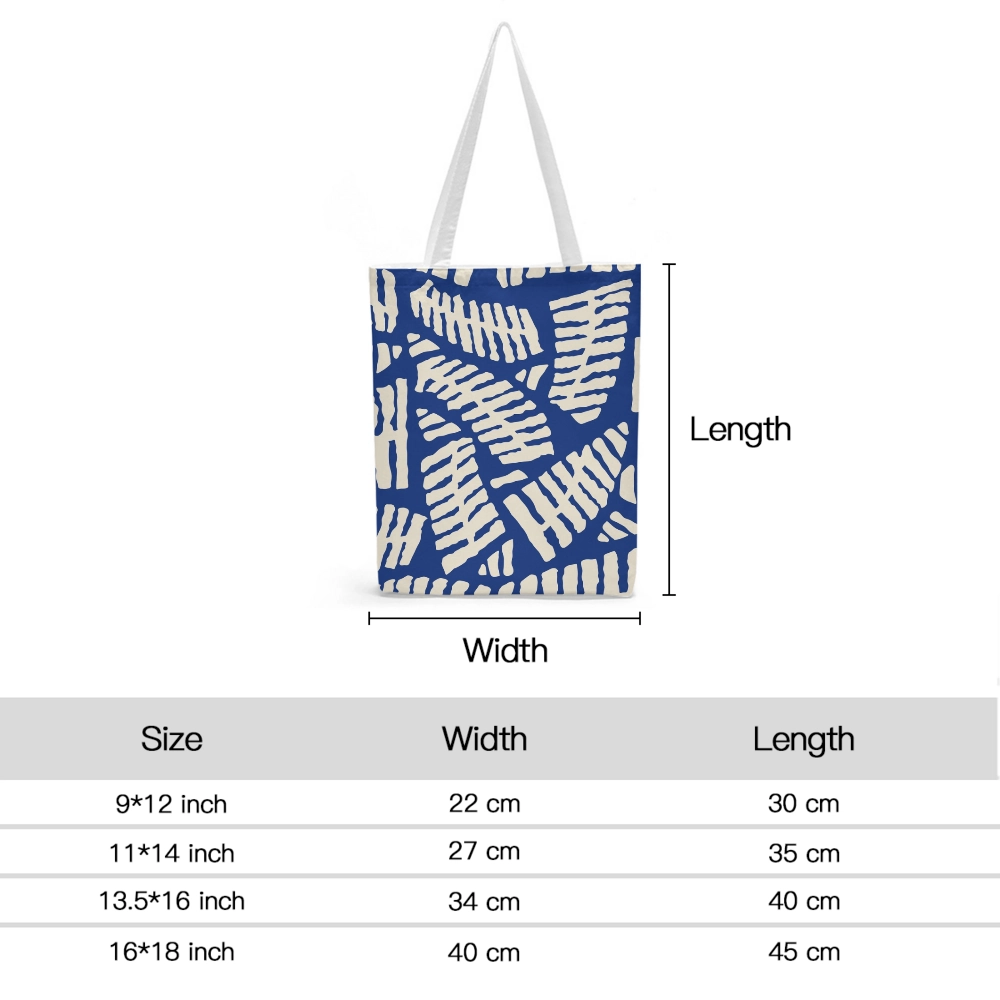 Customizable Canvas Tote Bags - Versatile / Eco-Friendly Multi-Size Carryalls for Personalized Style