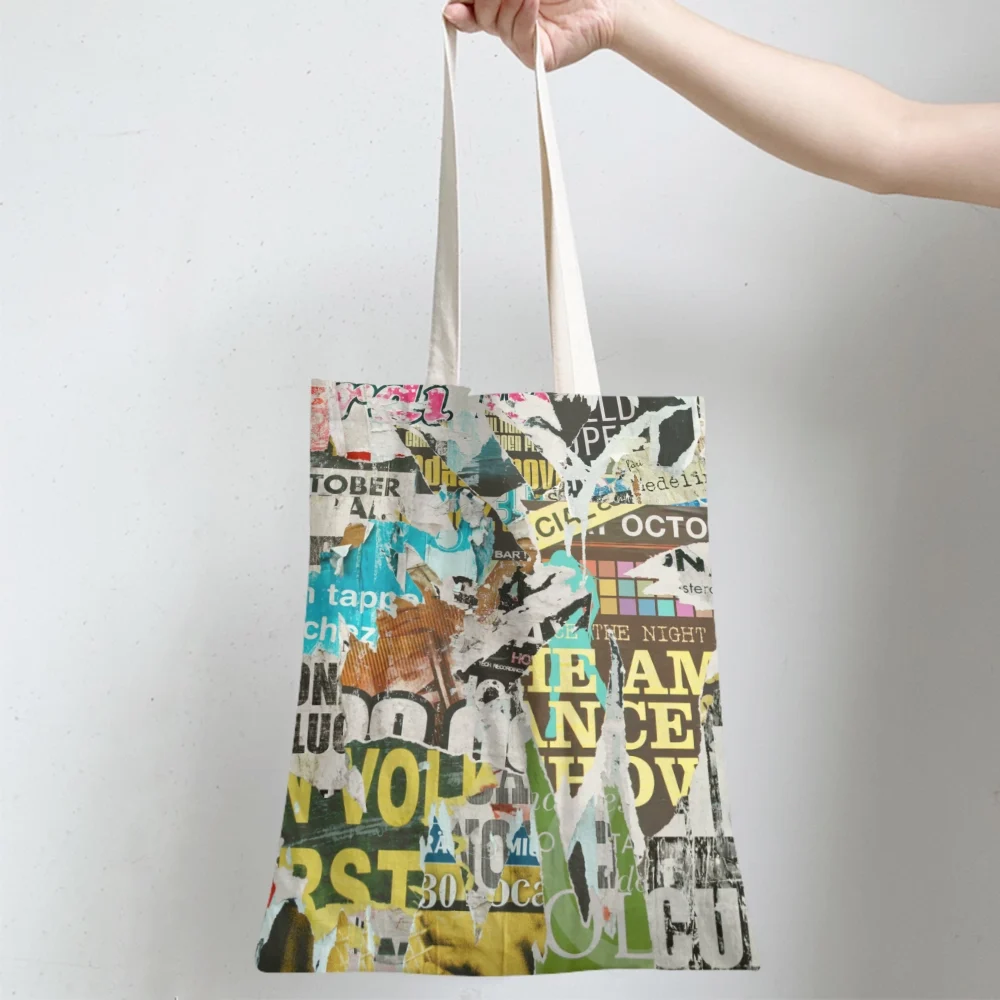 Customizable Canvas Tote Bag – Versatile / Eco-Friendly Carry-All for Shopping and Personal Use