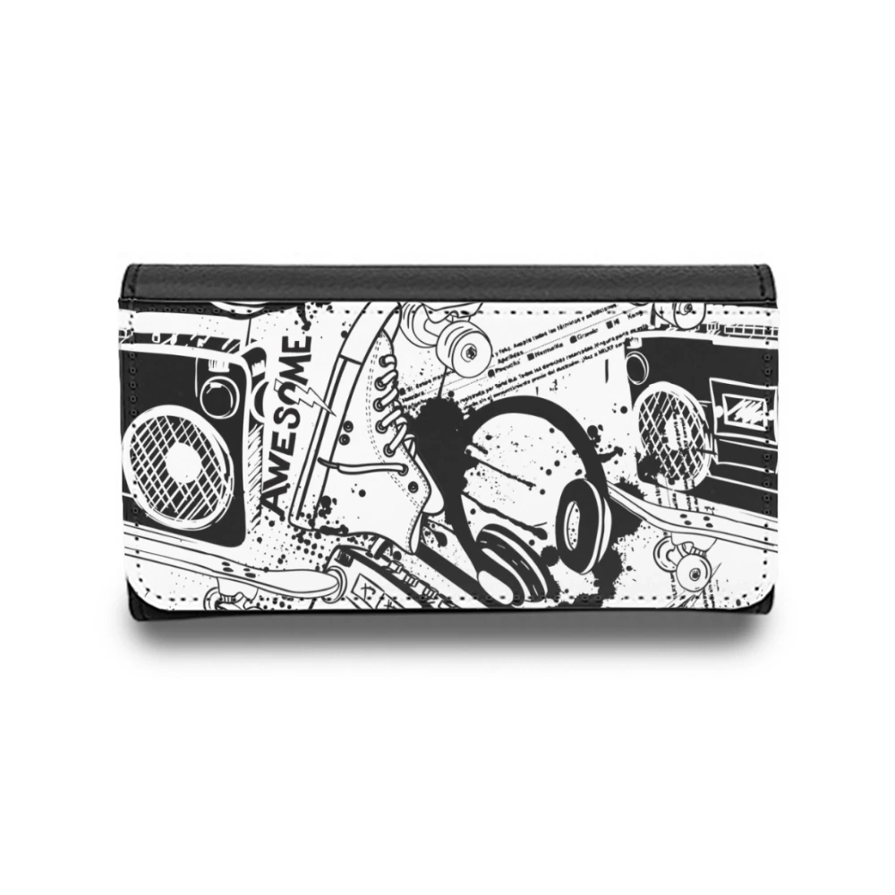 Customizable Monochrome Eyewear Case with Contrast Stitching – Durable Personalized Glasses Box for Modern, Chic Storage